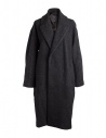 Pas de Calais black coat for woman with grey shades buy online 13 80 9550 BLACK