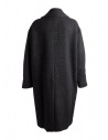 Pas de Calais black coat for woman with grey shades shop online womens coats