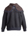Giacca in lana con cappuccio Kolor charcoal prezzo 18WBM-T01232 B-CHARCOALshop online