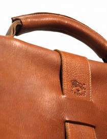 Cartella Il Bisonte in pelle marrone chiaro borse acquista online