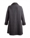 M.&Kyoko Kaha reversible coat black/colored checks shop online womens coats