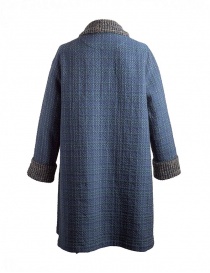 Cappotto M.&Kyoko Kaha reversibile blu a quadri colorati acquista online