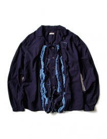 Kapital indigo shirt with ruffles online