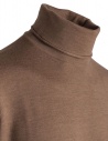 Goes Botanical brown turtleneck sweater 104 1009 MARRONE price