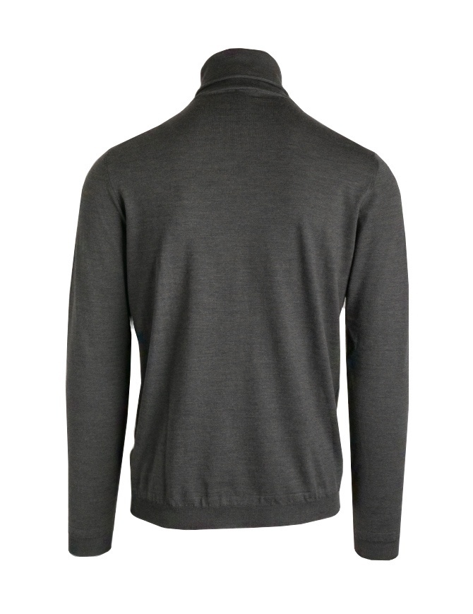 Goes Botanical Men's Green Army Merino Wool Turtleneck