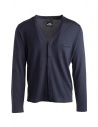 Goes Botanical blue cardigan in merino wool buy online 115/3343 BLU