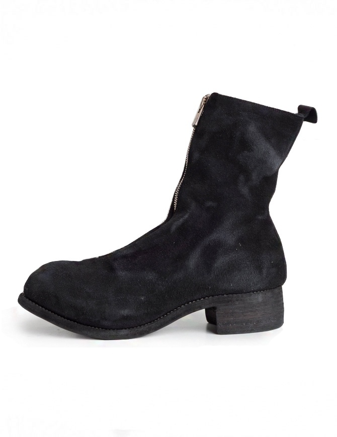 Guidi PL2 horse reverse leather ankle boots