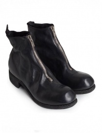 Guidi PL1 black horse leather ankle boots PL1 HORSE F.G.LINED BLKT