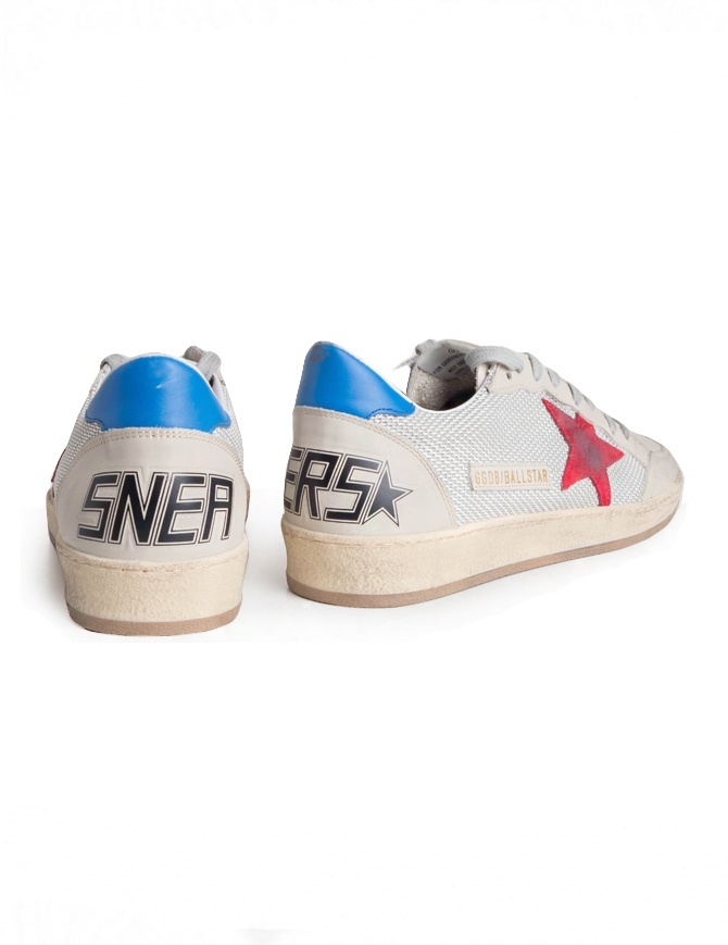 Golden Goose Ballstar Sneakers Technical Mesh with Red Star