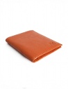 Il Bisonte wallet in orange cowhide buy online C0591-P-145