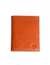 Il Bisonte wallet in orange cowhide shop online wallets