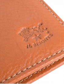 Il Bisonte wallet in orange cowhide wallets buy online