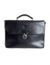 Il Bisonte black work briefcase buy online D0307-P-135N