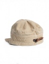 Kapital cap in beige denim shop online hats and caps