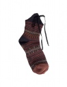 Kapital brown socks with laces buy online K1504XG342 BLK