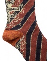 Kapital socks with black and rust stripes shop online socks