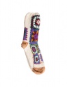 Kapital crochet embroidery socks buy online K1803XG524 ECRU SOCKS