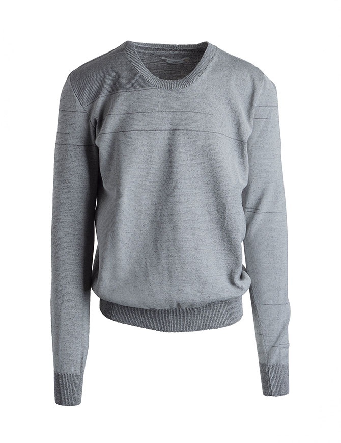 Deepti grey sweater K-146 K-146-COL.45 men s knitwear online shopping