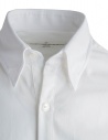Golden Goose shirt in white piquet cotton G34MP522.A1 WHITE price