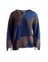 Pullover Fuga Fuga Faha blu marrone grigio lavanda acquista online FAHA122W BLUE PULLOVER