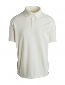 Allterrain By Descente Fusionknit Commute white polo DAMNGA13-WHFL order online