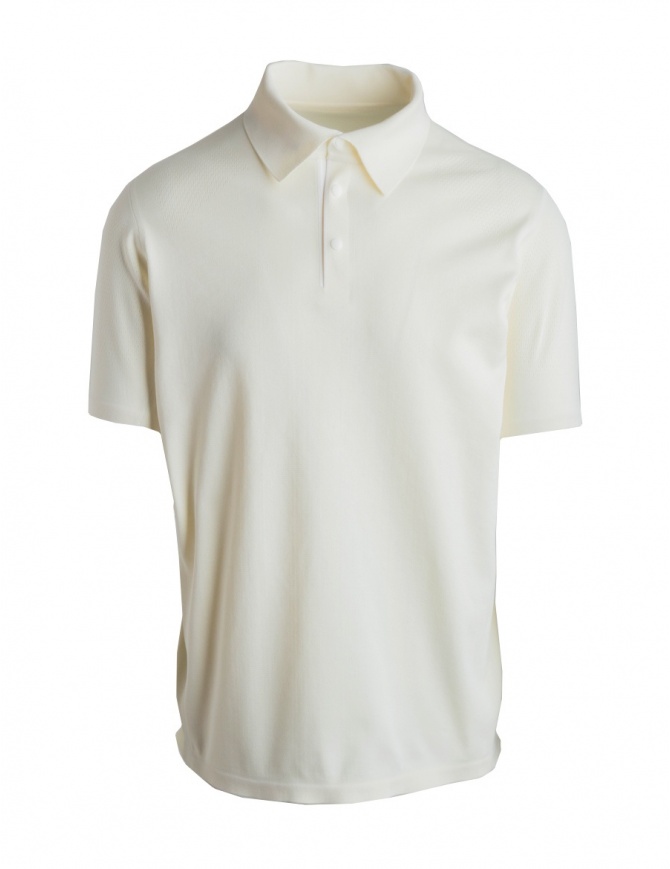 Polo Allterrain By Descente Fusionknit Commute bianco DAMNGA13-WHFL t shirt uomo online shopping