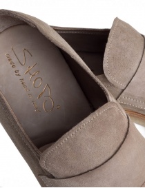 Shoto Melody Dive beige suede mocassin mens shoes buy online