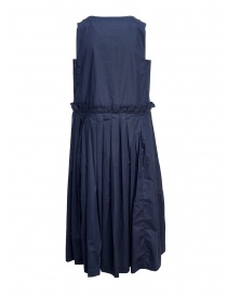 Casey Casey pleated navy dress 12FR251 NAVY