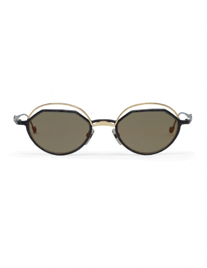 Kuboraum Maske H70 metal gold and black sunglasses H70 49-20 GB fgold glasses online shopping