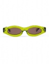 Kuboraum Maske Y5 sunglasses in green acetate buy online Y5 50-21 GR brown
