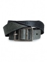 Carol Christian Poell belt in black bison leather shop online belts