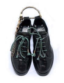 Carol Christian Poell scarpe Oxford AM/2597 in verde scuro calzature uomo acquista online