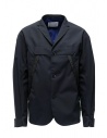 Kolor jacket diagonal pockets dark navy buy online 19SCM-G01101 B-DARK NAVY