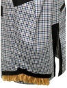 Kolor skirt with blue white black checkered pattern price 19SCL-S04154 BLUE CHECK shop online
