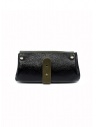 Delle Cose khaki and black calf leather wallet shop online wallets