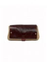 Delle Cose bordeaux and beige calf leather wallet buy online 82 BABYCALF VARN.BORD/BEIGE