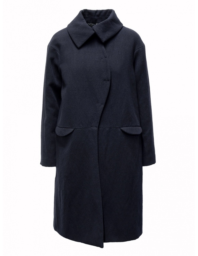 Sara Lanzi blue wave coat for woman
