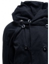 Kapital black coat with multiple closures EK-447 BLACK buy online