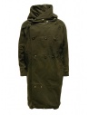 Kapital khaki coat with multiple closures buy online EK-447 KHAKI