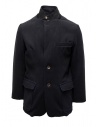 Kapital navy coat with printed lining buy online K1810LJ094 NAVY