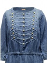 Kapital indigo long dress with golden buttons K1903OP017 PRO price