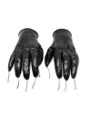 Carol Christian Poell black kangaroo leather gloves with tassels shop online gloves