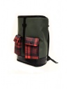 Frequent Flyer Captain green backpack red tartan pockets shop online bags