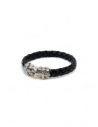 ElfCraft bracelet black leather Smith cross 219.04.64.10 price