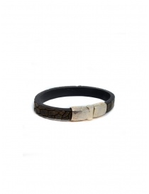 ElfCraft bracelet Plain brown crocodile DF219.000.10FAC order online