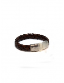 ElfCraft Plain bracelet in brown leather price