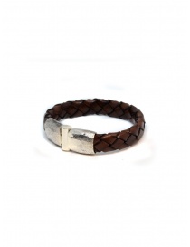 ElfCraft Plain bracelet in brown leather