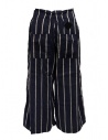 Kapital navy striped cropped trousers K1905LP189 NAVY price