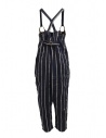 Kapital navy blue striped dungarees shop online womens trousers