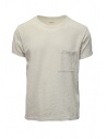 T-shirt Kapital color crema con taschino acquista online EK-442 IVORY